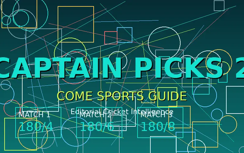 captain picks visual reference