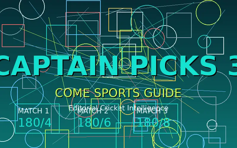 captain picks visual reference