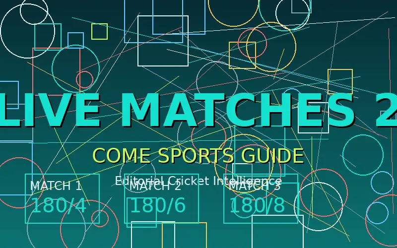 live matches visual reference