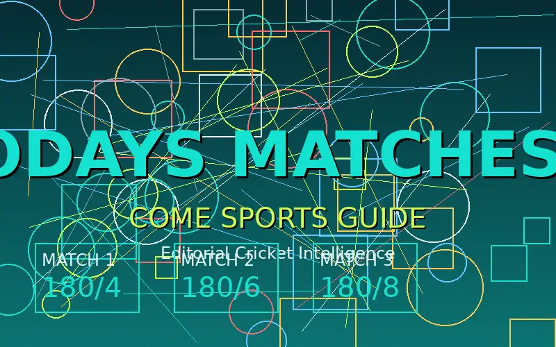todays matches visual reference